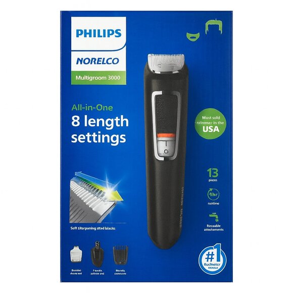 Philips Norelco Multigroom 3000 Trimmer – New in Box, Perfect Holiday Gift - Picture 1 of 3